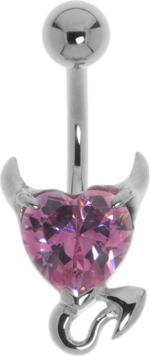 Immagine prodotto Bijouteria Piercing ventre (Zirconia, Acciaio chirurgico 316L)