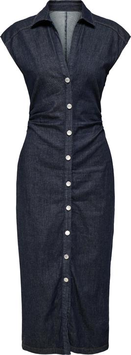 Only Onlbabe Capsleeve Midi Dress Dnm Rinse (L)