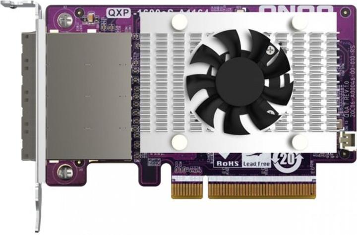 Immagine prodotto QNAP QXP-1600ES-A1164 +++ Adattatore bus host SATA a 4 porte SFF-8088