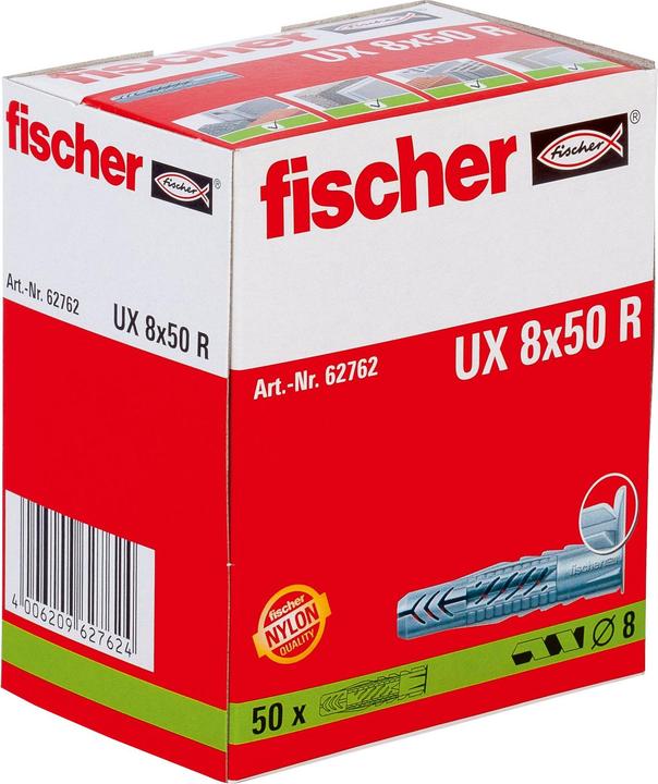Immagine prodotto Fischer Tassello universale UX 8x50 R (50 pz.)