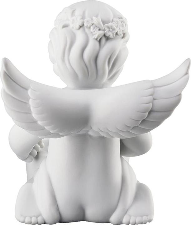 Produktbild Rosenthal Engel / Tischlicht - Weiss matt - Engel mit Blumenkranz