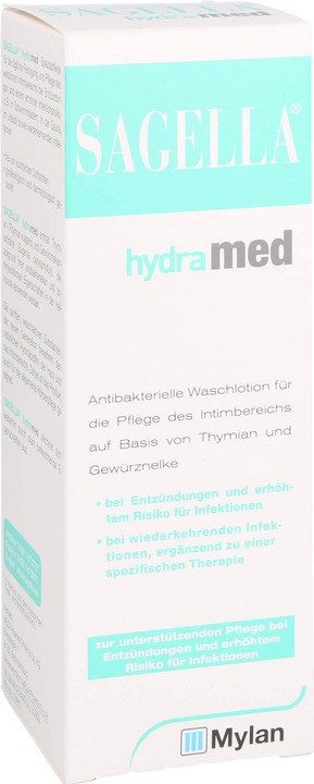 Image du produit Sagella hydramed lotion lavante antibactérienne, 250 ml de lotion (250 ml, Lotion de toilette intime)