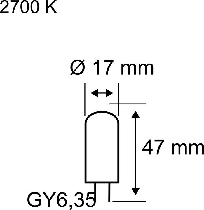 Productafbeelding Paulmann Speldbasis (GY6.35, 3.50 W, 300 lm, 1 x, G)
