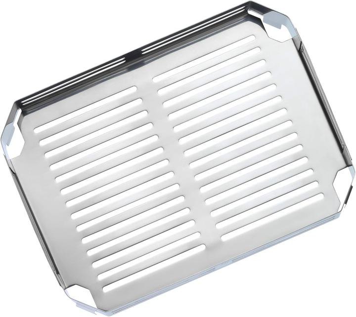 Produktbild WMF Dampfgarer Bräter 3,5l Glasdeckel Garblech Vitalis Compact Edelstahl (Bräter + Schmortopf, Edelstahl)