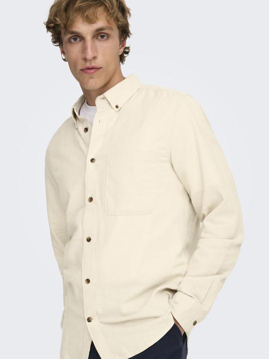 Image du produit Only & Sons Chemise unie à manches longues (XXL)