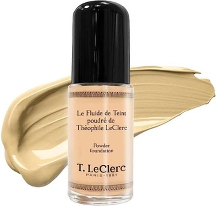 Produktbild T. LeClerc Matte Fluid Foundation (01 Ivoire Mat)