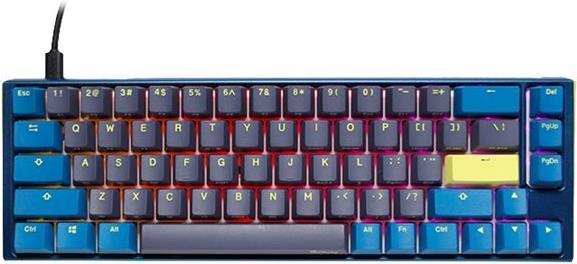 Actual product image Ducky One 3 Daybreak SF gaming keyboard, RGB LED - MX-Silent-Red (DE, Cable)