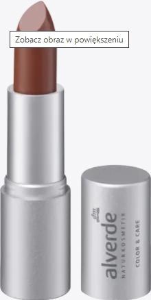 Actual product image dm alverde Lipstick Color & Care Simply Brown 27