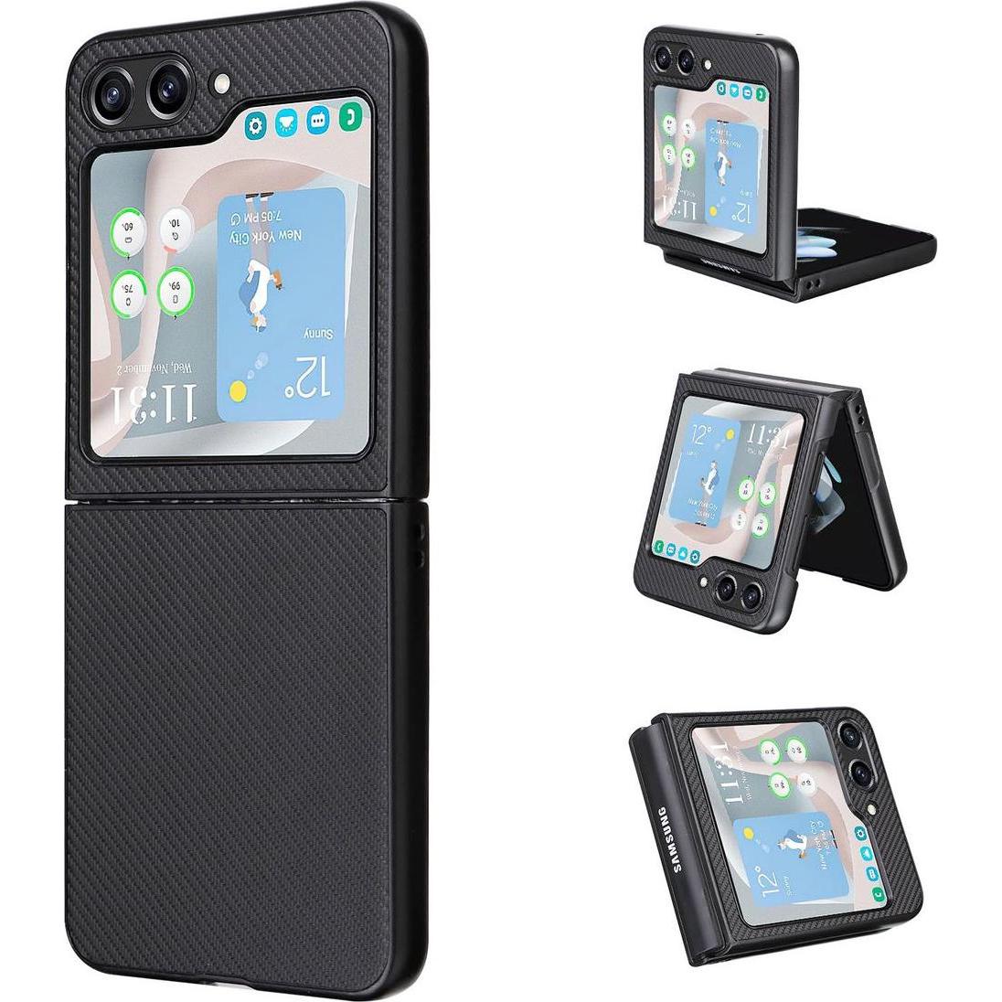 Thumbnail - König Design Hülle Handy Schutz für Samsung Galaxy Z Flip5 Case Cover Tasche Bumper Etuis Neu (Samsung Galaxy Z Flip5), ...