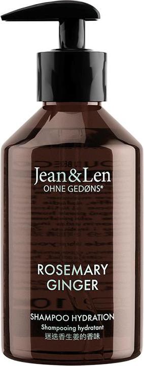 Jean & Len Shampoo Hydration Rosemary/Ginger, 300 ml (300 ml, Shampoo liquido)