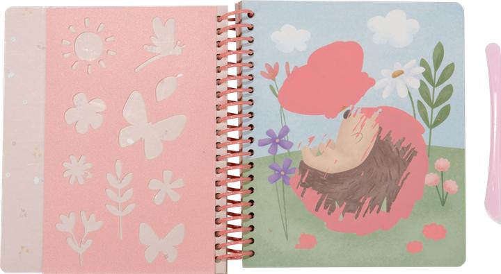 Produktbild Little Dutch Scratchbuch Rosa & Friends