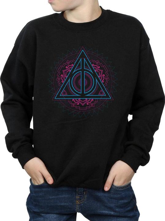 Image du produit - Sweat NEON DEATHLY HALLOWS - Garçon (152, 158)