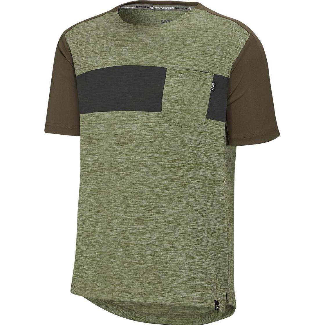 iXS, Herren, Velotrikot, Flow X Jersey (XXL), Grün, XXL