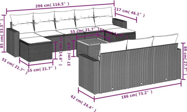 Produktbild vidaXL Bryson