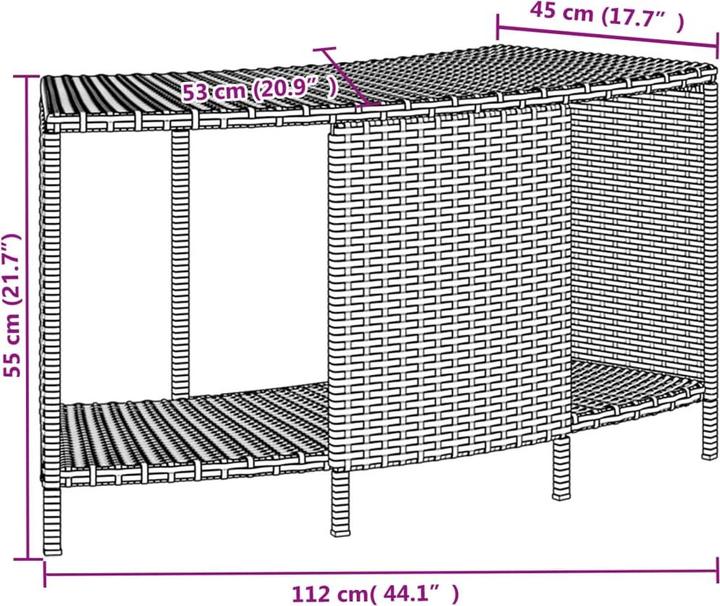 Actual product image vidaXL Whirlpool Umrandung