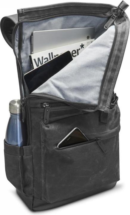 Produktbild V7 16in Elite Canvas Backpack Blk