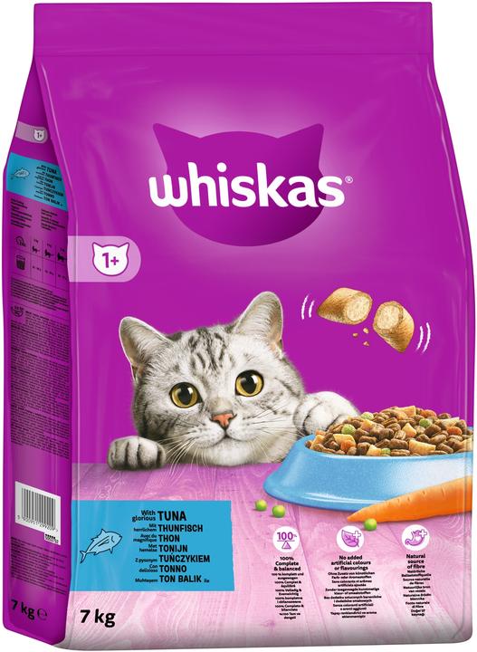 Actual product image Whiskas 1+ Adult With tuna (Adult, 1 pcs., 7000 g)