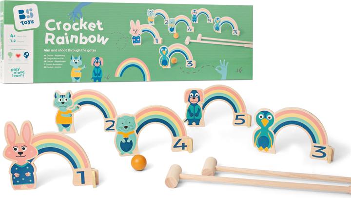 Actual product image BS Crocket rainbow (1 - 2 Players)