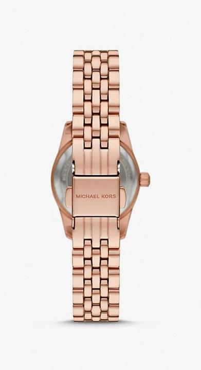 Actual product image Michael Kors Armbanduhr Petite Lexington im Rosé-Goldton mit Pavé (Analogue wristwatch, 26 mm)