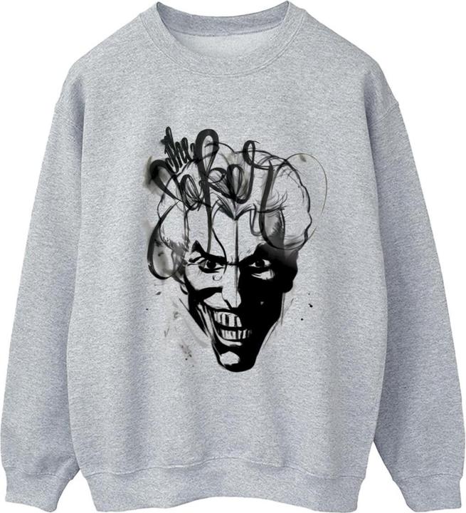 Actual product image Batman Womens/Ladies The Joker Sketch Sweatshirt (XL)