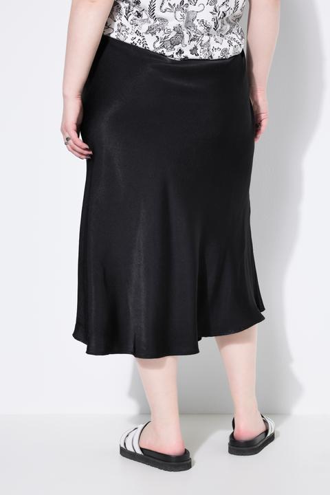 Image du produit Studio Untold Jupe maxi en satin aux reflets scintillants, coupe évasée (58)