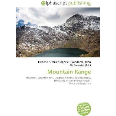 Thumbnail - Mountain Range, Fachbücher von Agnes F. Vandome, Frederic P. Miller, John McBrewster