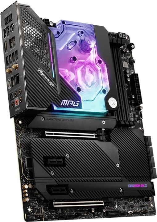 Actual product image MSI MPG X570S Carbon EK X (AM4, AMD X570, ATX)