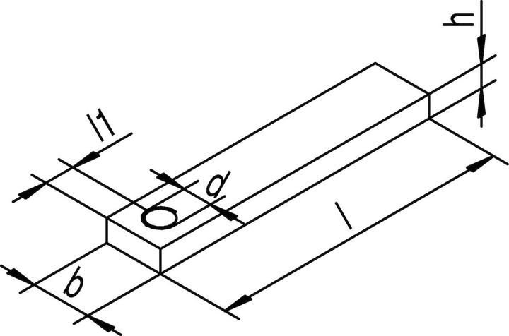 Actual product image Helm Flansch 496 S seitl. zu 400, Stahl