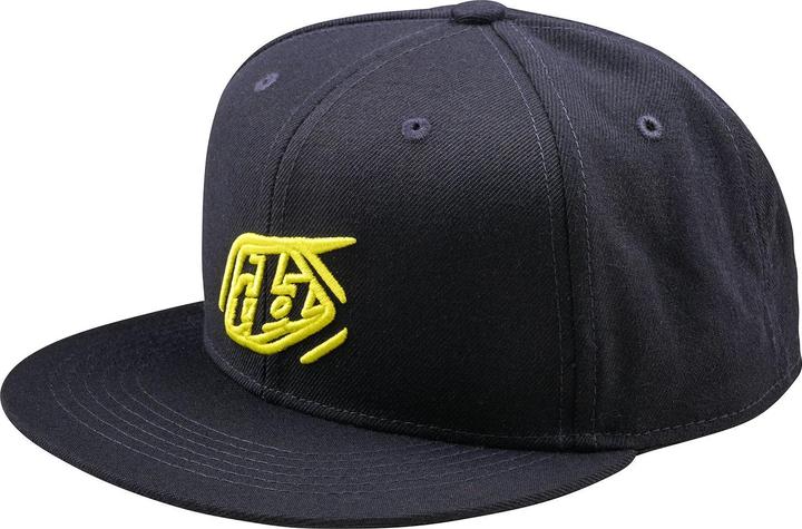 Produktbild Troy Lee Designs Flat Bill Snapback Cap, Badge, navy, one size (One Size)