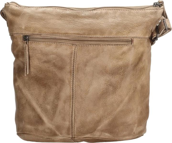 Produktbild Hide & Stitches Paint Rock Schoudertas - Zand - 100% Leer