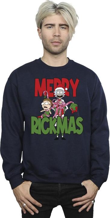Immagine prodotto Rick And Morty Merry Rickmas Felpa Uomo (M)