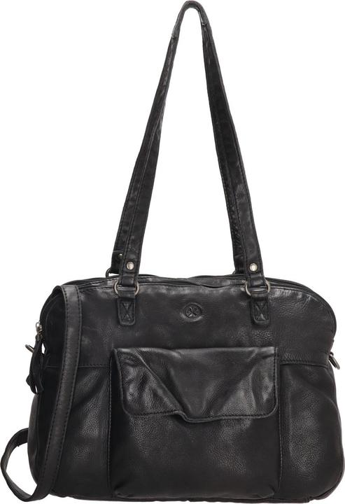 Image du produit HIDE & Stitches Paint Rock Shopper poche frontale Noir