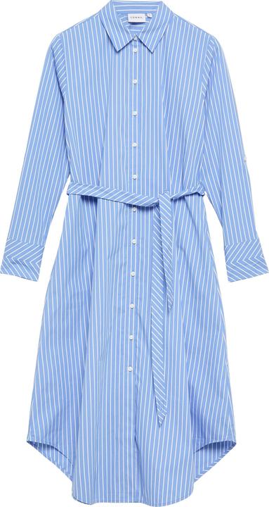 Image du produit Comma Kleid Gestreiftes Hemdblusenkleid aus Popeline (32)