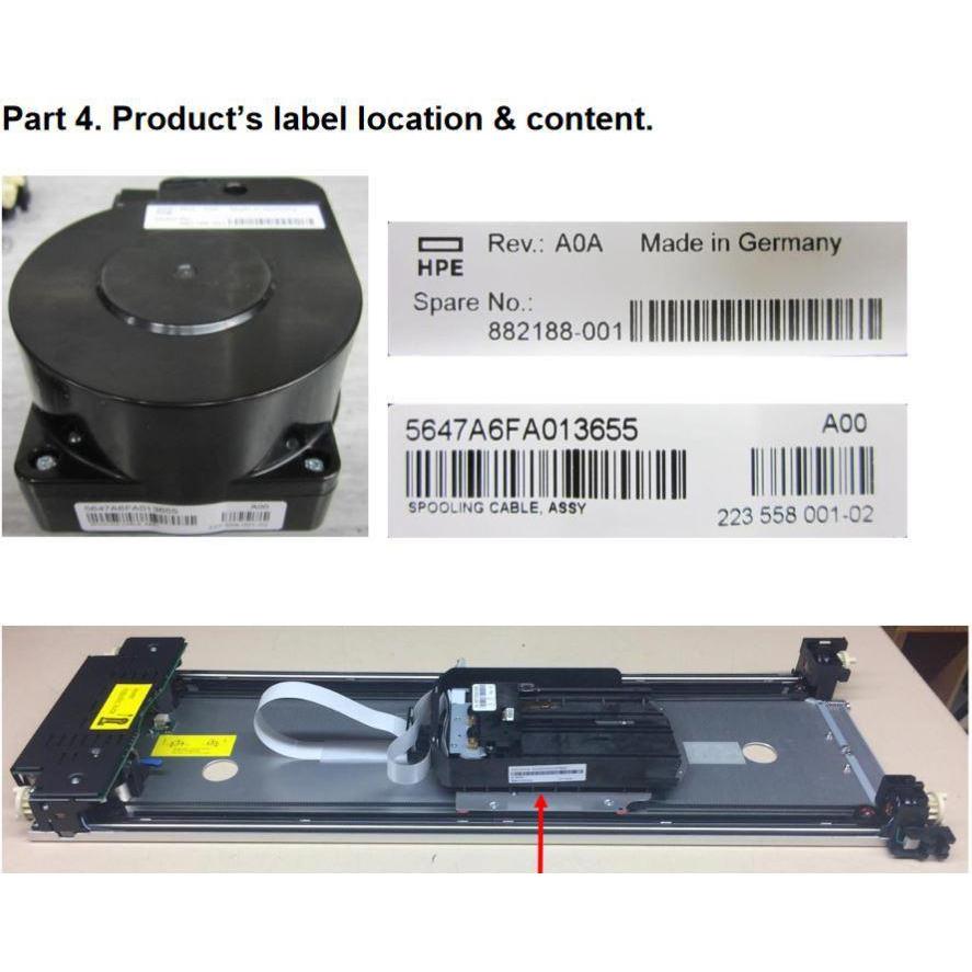 HPE Sps-3u Robotic Assembly, Drucker Zubehör