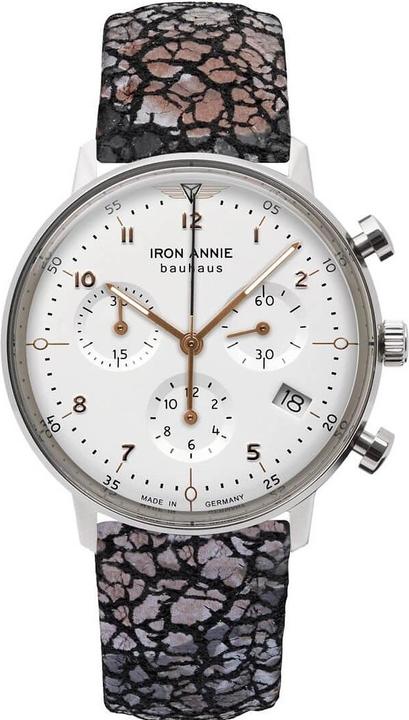 Iron Annie 5089-1 Bauhaus Damen Chronograph 36 mm (Chronograph, 36 mm)