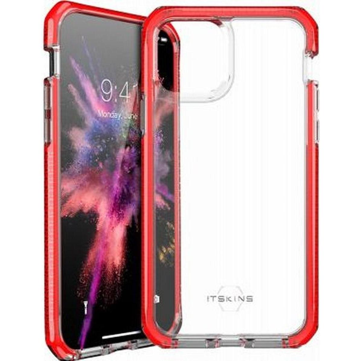 Thumbnail - Itskins Supreme Clear (Apple iPhone 11 Pro Max), Smartphone Hülle, Transparent, Rot