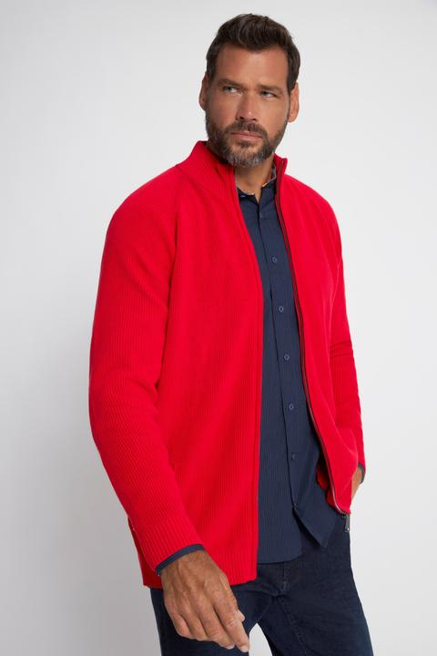 Immagine prodotto JP1880 Cardigan con collo alto e zip (4XL)