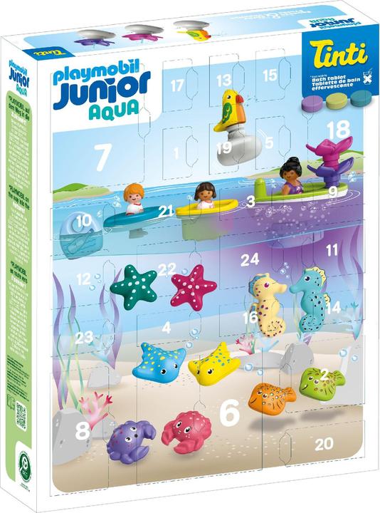 Productafbeelding Playmobil 71777 JUNIOR & Tinti: Bunter Badespass Adventskalender