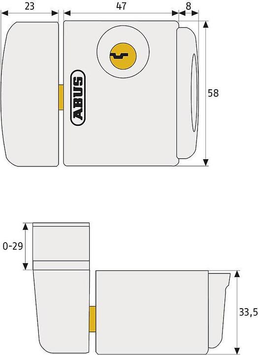 Actual product image Abus FTS3003 B AL0125