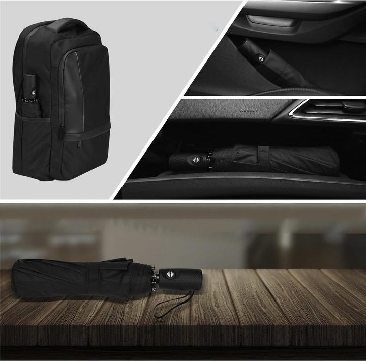 Produktbild Alopini Regenschirm Stormproof Travel Windproof Automatisch zu öffnender/schliessender Taschenschirm