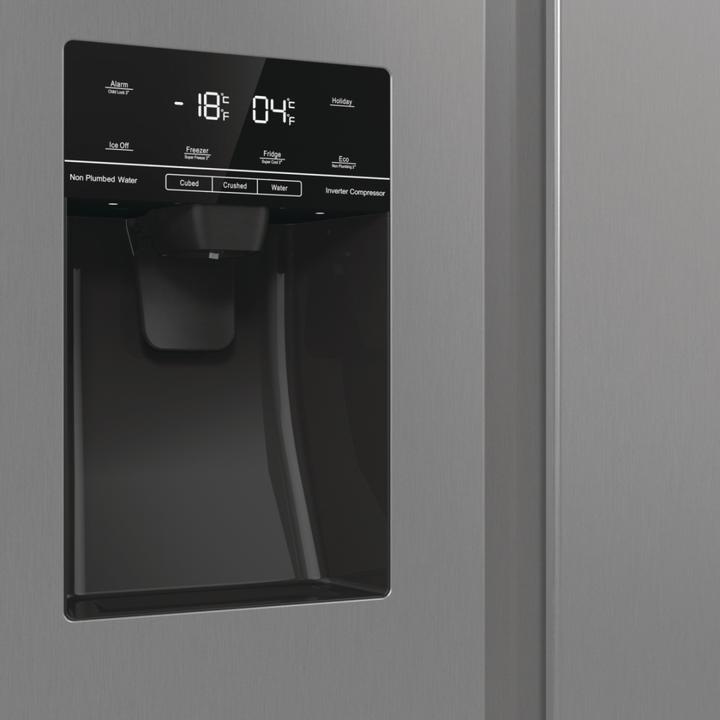 Actual product image Hisense RS566N4IEX Kühl-Gefrier-Kombination (566 l)