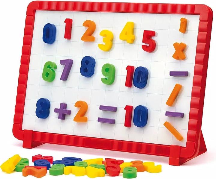 Actual product image Quercetti Magnetic Numbers Starter Set (48 pieces)