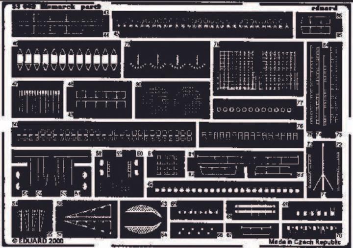 Image du produit Eduard Kit photo du cuirassé Bismarck