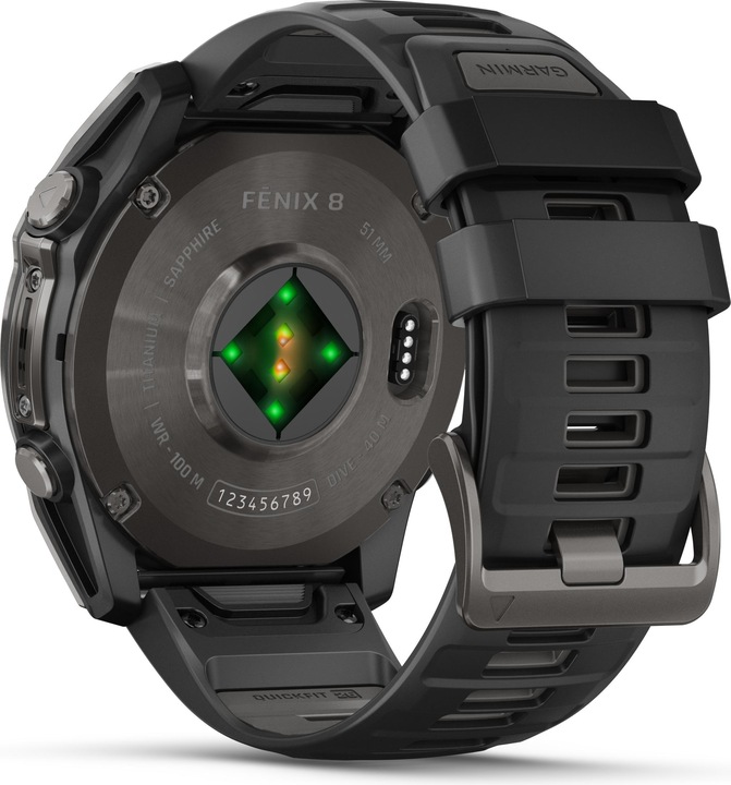Produktbild Garmin Fenix 8 AMOLED Sapphire Titan (51 mm)