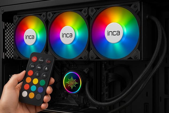 Produktbild Inca ISS-03XN CPU LIQUID Kühler PWM-Lüfter