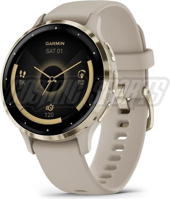 Productafbeelding Garmin Venu 3S Smartwatch Fransgrijs/softgoud (41 mm, Alleen WLAN)