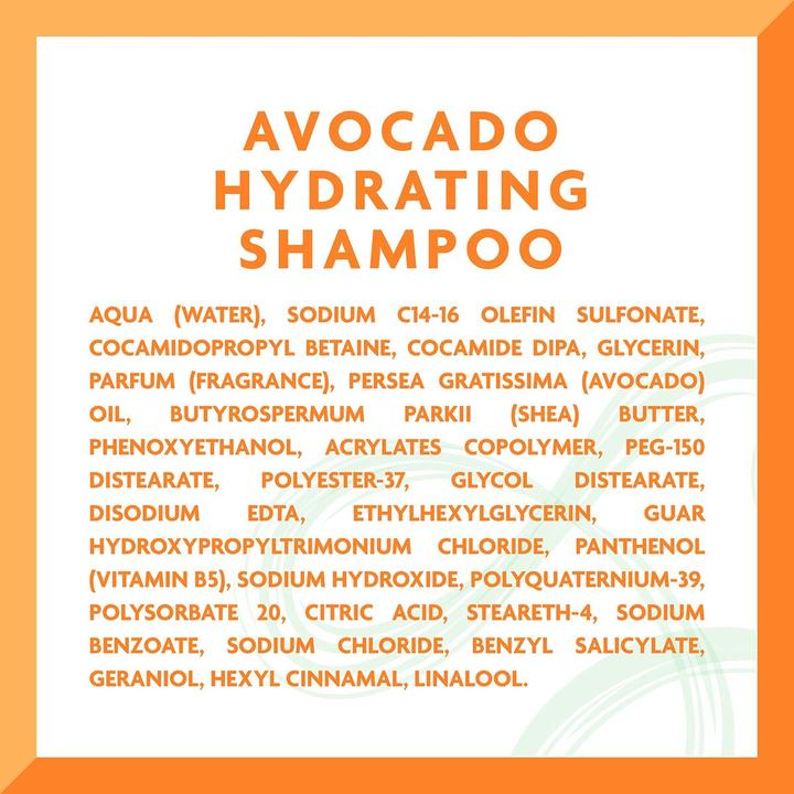Actual product image Cantu Avocado Hydrating (400 ml)