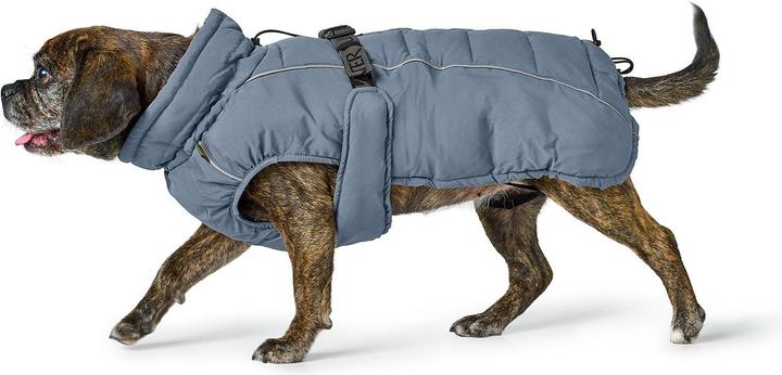 Produktbild Hunter Dogcoat Paxson Pug & Fr Bulldog 44, blue - (203523) (44, Hundebademantel)
