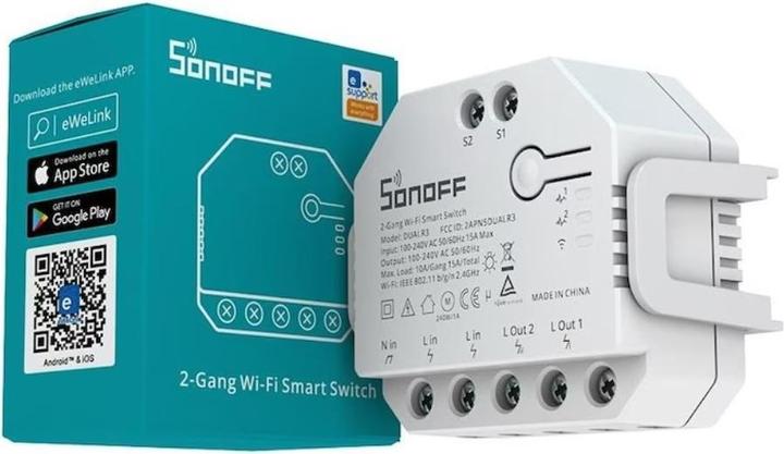 Produktbild Sonoff DUALR3 (Rolladenaktor)