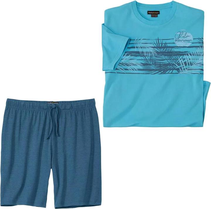 Atlas For Men Schlafanzug mit Shorts (L)